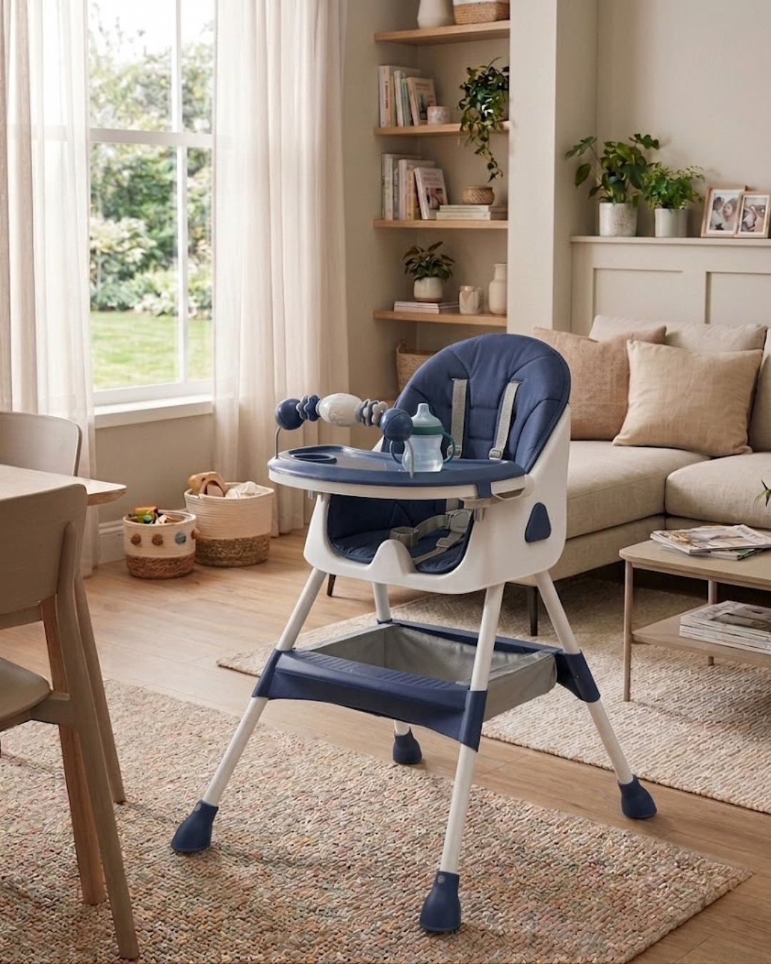 Chaise Haute Bébé Pliable | ESSENTIEL