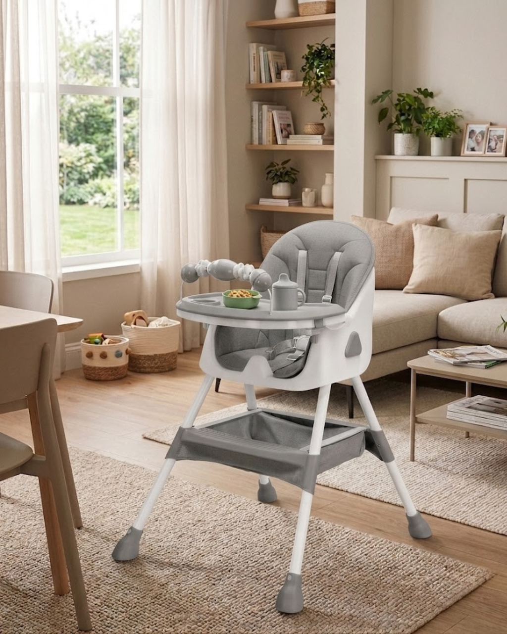 Chaise Haute Bébé Pliable | ESSENTIEL
