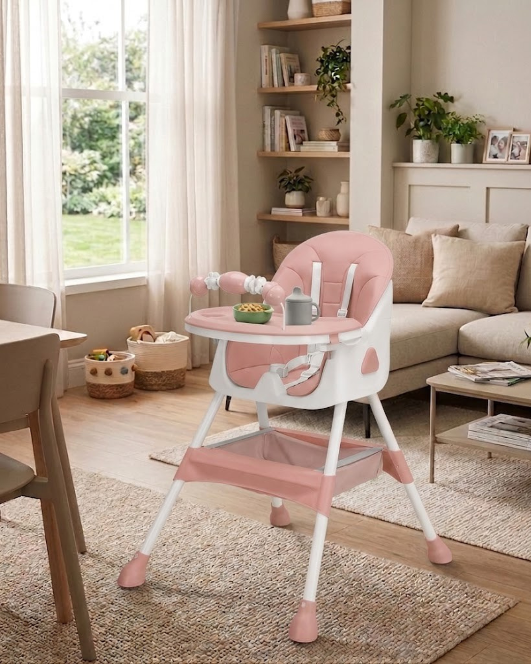 Chaise Haute Bébé Pliable | ESSENTIEL