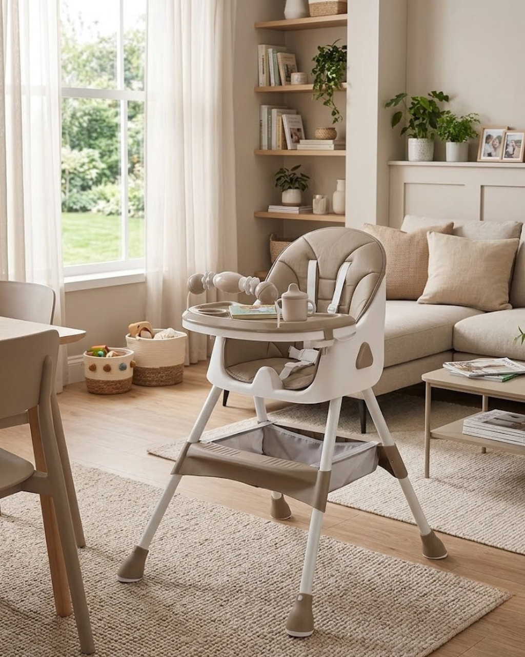 Chaise Haute Bébé Pliable | ESSENTIEL